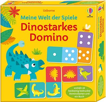 portada Meine Welt der Spiele: Dinostarkes Domino (en Alemán)