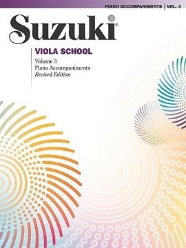 portada suzuki viola school vol 3: piano acc. (en Inglés)