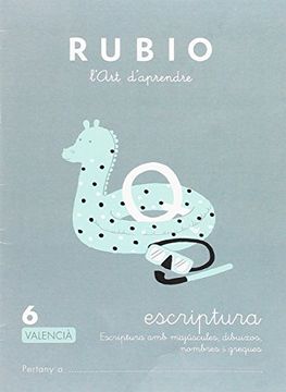 portada ESCRIPTURA 6 (Paperback) (in Valencian)