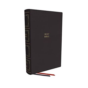 portada Kjv, Paragraph-Style Large Print Thinline Bible, Genuine Leather, Black, red Letter, Comfort Print: Holy Bible, King James Version (in English)