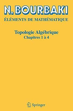 portada Topologie algébrique: Chapitres 1 à 4 (Elements De Mathematique)