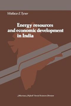 portada Energy Resources and Economic Development in India (en Inglés)