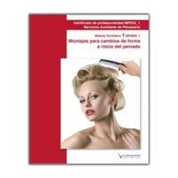 portada MF0059_1 Montajes para cambios de forma e inicio del peinado (Cp - Certificado Profesionalidad)
