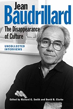 portada Jean Baudrillard: The Disappearance of Culture (en Inglés)