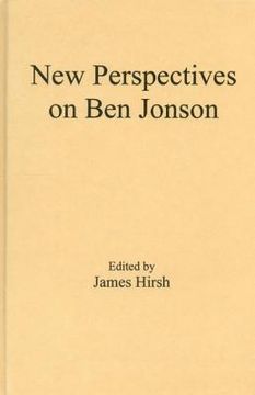 portada New Perspectives on Ben Jonson (in English)