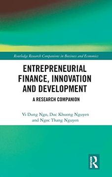 portada Entrepreneurial Finance, Innovation and Development: A Research Companion (Routledge Research Companions in Business and Economics) (en Inglés)
