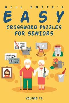 portada Will Smith Easy Crossword Puzzle For Seniors - Volume 2 (en Inglés)