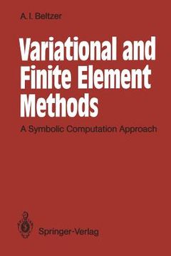 portada variational and finite element methods: a symbolic computation approach (in English)