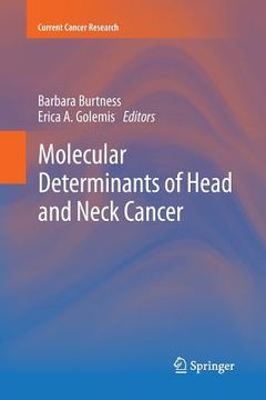 portada Molecular Determinants of Head and Neck Cancer (en Inglés)