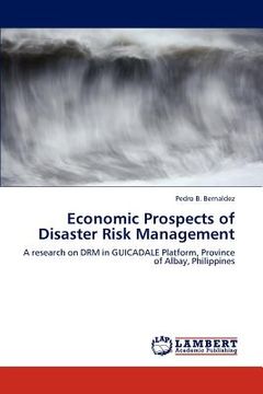 portada economic prospects of disaster risk management (en Inglés)
