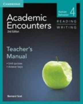 portada academic encounters level 4 teacher's manual reading and writing: human behavior (en Inglés)