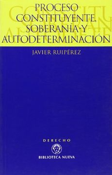 portada Proceso Constituyente, Soberania y Autodeterminacion (in Spanish)