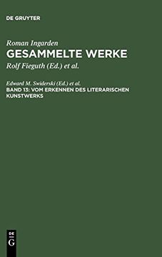 portada Vom Erkennen des Literarischen Kunstwerks (in German)