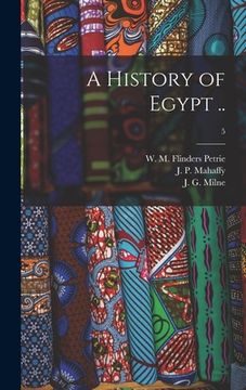 portada A History of Egypt ..; 5