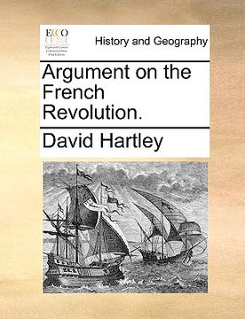portada argument on the french revolution. (en Inglés)