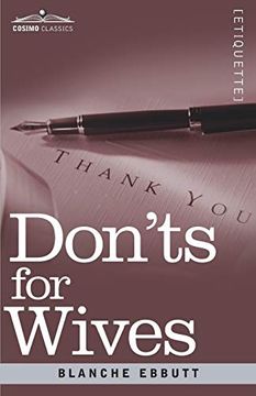 portada Don'ts for Wives (in English)