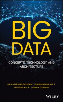 portada Big Data: Concepts, Technology, and Architecture (in English)