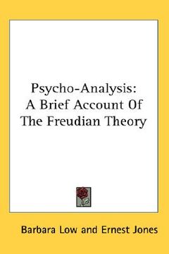 portada psycho-analysis: a brief account of the freudian theory (en Inglés)