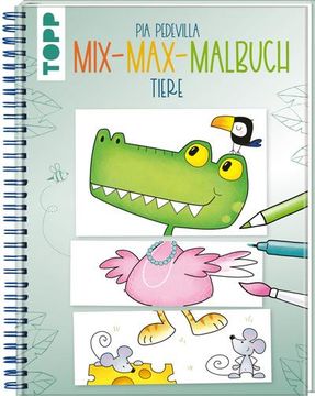 portada Mix-Max-Malbuch Tiere (in German)