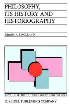 portada philosophy, its history and historiography (en Inglés)