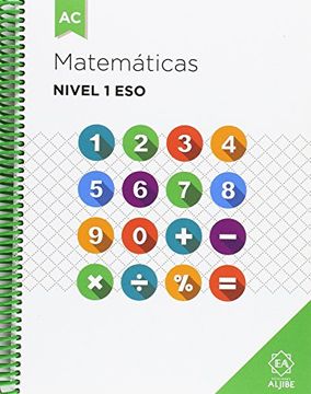 portada Matematicas 1º eso Adaptacion Curricular (in Spanish)