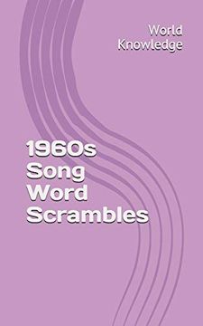 portada 1960S Song Word Scrambles (en Inglés)