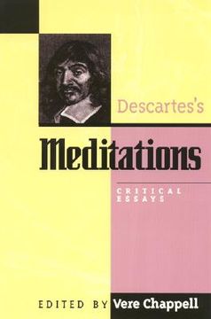 portada descartes's meditations: critical essays (en Inglés)