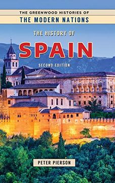 portada The History of Spain (Greenwood Histories of the Modern Nations) (en Inglés)