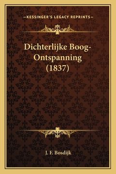 portada Dichterlijke Boog-Ontspanning (1837)