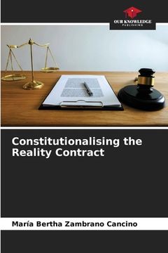 portada Constitutionalising the Reality Contract (en Inglés)