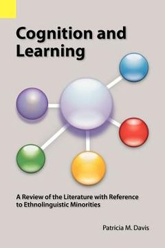 portada cognition and learning: a review of the literature with reference to ethnolinguistic minorities (en Inglés)