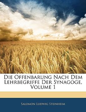 portada Die Offenbarung Nach Dem Lehrbegriffe Der Synagoge, Volume 1 (in German)