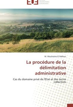portada La Procedure de La Delimitation Administrative