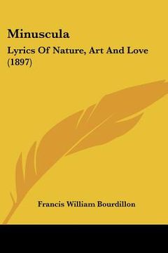 portada minuscula: lyrics of nature, art and love (1897)