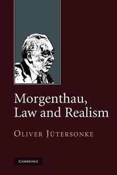 portada Morgenthau, law and Realism (in English)