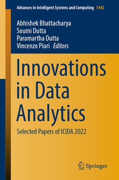 portada Innovations in Data Analytics: Selected Papers of Icida 2022 (in English)