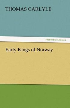 portada early kings of norway (en Inglés)