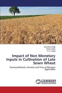 portada Impact of Non Monetary Inputs in Cultivation of Late Sown Wheat