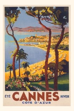 portada Vintage Journal Cannes Travel Poster (en Inglés)