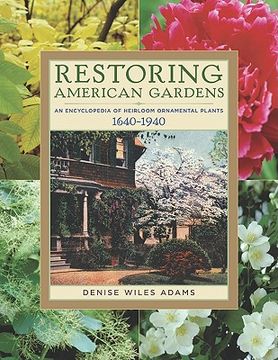 portada restoring american gardens (en Inglés)