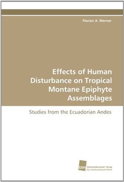 effects of human disturbance on tropical montane epiphyte assemblages