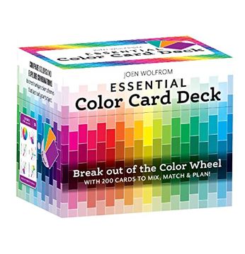 portada Essential Color Card Deck: Break out of the Color Wheel With 200 Cards to Mix, Match & Plan! Includes Hues, Tints, Tones, Shades & Values 