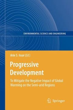 portada progressive development: to mitigate the negative impact of global warming on the semi-arid regions