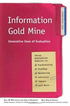 portada Information Gold Mine: Innovative Uses of Evaluation (en Inglés)