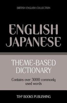 portada Theme-based dictionary British English-Japanese - 3000 words (en Inglés)