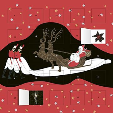 portada Entrance of Santa Claus Advent Calendar (en Inglés)