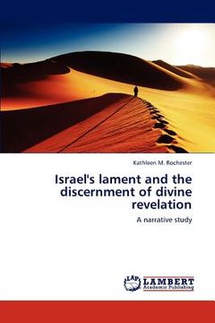 portada israel's lament and the discernment of divine revelation (in English)