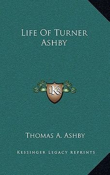 portada life of turner ashby (en Inglés)