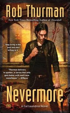 portada Nevermore: A cal Leandros Novel (in English)