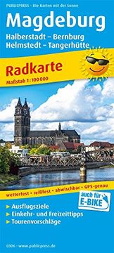 portada Magdeburg und Umgebung, Halberstadt - Bernburg, Helmstedt - Tangerhütte 1: 100 000 (en Alemán)